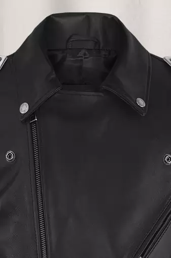 men's white lambskin leather jacket classic zip up style stylish