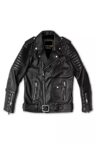 Isaac & david chicago mens black n brown new quilted mens leather jacket