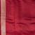 Banarasi viscose silk saree in red colour with  zari meenakri work