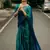 Green tissue silk blend saree
