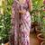 Pink silk blend shibori tie-dye saree