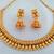 Radiant Real Gold Look Necklace Set.