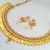 Magnificent Mahalaxmi Coin Necklace Set with Purity of Pearls.
