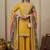 marigold yellow sharara set