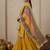 marigold yellow sharara set