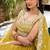 Women's Chinon Embroidery Work Semi-Stitched Lehenga Choli With Dupatta