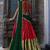 Women's Jacquard Zari Weaving Embellished Semi-Stitched Lehenga Choli With Dupatta