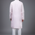 blush pink embroidered silk kurta pant set