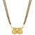 gold plated maharashtrian wati mangalsutra for women