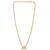 gold plated double wati long mangalsutra with beads