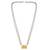 24kt gold plated double wati floral mangalsutra