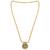micron gold sun motif long mangalsutra for women