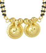 brass micron gold two wati traditional mangalsutra