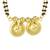 brass micron gold two wati traditional mangalsutra