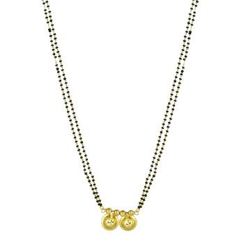 brass micron gold two wati traditional mangalsutra 2
