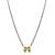 traditional brass micron double wati mangalsutra with tassel design