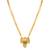ethnic gold plated handmade meenakari mangalsutra