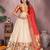 Women's Jacquard Paithani Silk Zari Weaving Stitched Lehenga With Unstitched Blouse and Dupatta