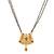 traditional brass gold plated handmade meenakari mangalsutra