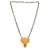 brass gold plated handmade tasselled bridal mangalsutra
