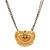 stylish gold plated handmade meenakari mangalsutra