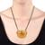 stylish gold plated handmade meenakari mangalsutra