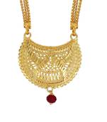 brass micron gold plated traditional mangalsutra