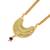 classic micron gold plated mangalsutra necklace