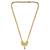 classic micron gold plated mangalsutra necklace