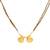 classic maharashtrian gold plated double wati mangalsutra