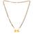 classic maharashtrian gold plated double wati mangalsutra