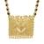 traditional bridal brass micron gold finish mangalsutra