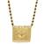 traditional bridal brass micron gold finish mangalsutra