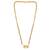 ethnic brass gold plated handmade carving design mangalsutra
