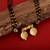 brass micron gold plated double lakshmi coin mangalsutra