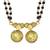 brass gold plated handmade double wati carving traditional mangalsutra