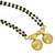 brass gold plated handmade double wati carving traditional mangalsutra