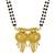 traditional double wati gold plated tassel mangalsutra