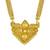 traditional brass gold handmade long rani mangalsutra necklace