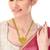 traditional brass gold handmade long rani mangalsutra necklace