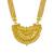 brass gold plated handmade carving design mangalsutra