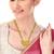 brass gold plated handmade carving design mangalsutra