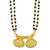 traditional gold plated maharashtrian wati mangalsutra