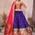 Silk Lehenga Choli with Paithani Border & Teal Blue Dupatta Traditional Festive & Wedding Wear Lehenga Set for Women