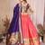 Silk Lehenga Choli with Paithani Border & Teal Blue Dupatta Traditional Festive & Wedding Wear Lehenga Set for Women