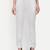 white high waist cotton trousers for women with side pocket