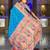 Sky blue elegant art silk woven saree with rich zari border