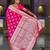 Pink elegant art silk woven saree with rich zari border