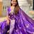 Purple elegant art silk woven saree with rich zari border