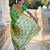Green elegant art silk woven saree with rich zari border